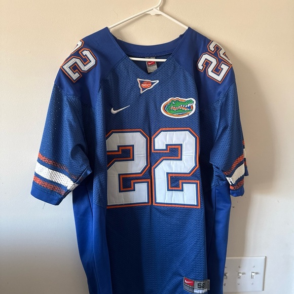 Nike Blue and Orange Men's Jersey